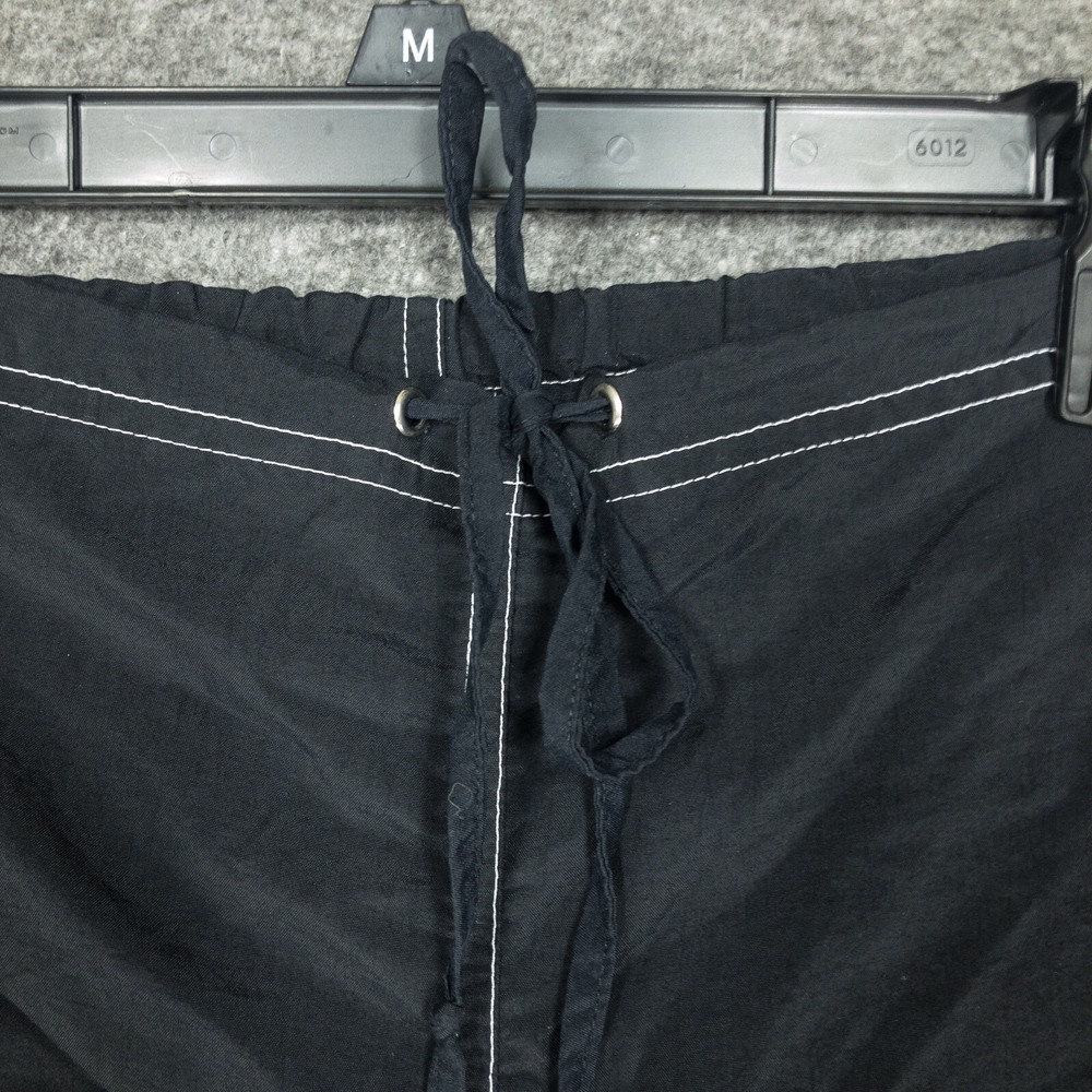 BNCI Boundless North Clothing Black Cargo Pants Womens L Straight Leg High Rise - Picture 5 of 14